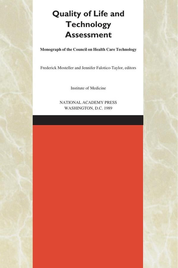 Quality of Life and Technology Assessment | AA. VV.
