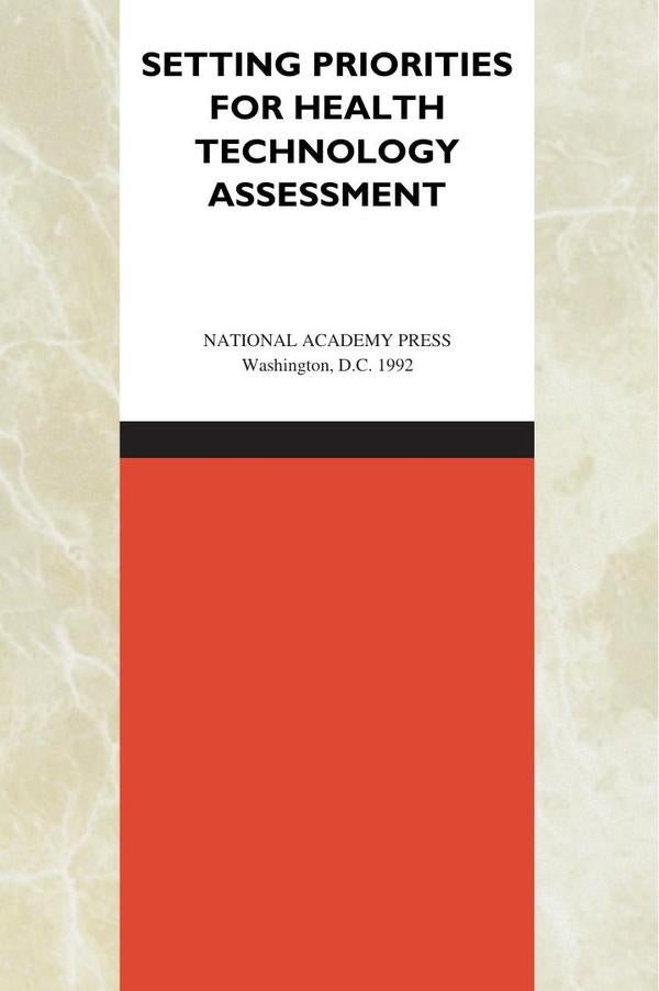 Setting Priorities for Health Technologies Assessment | AA. VV.
