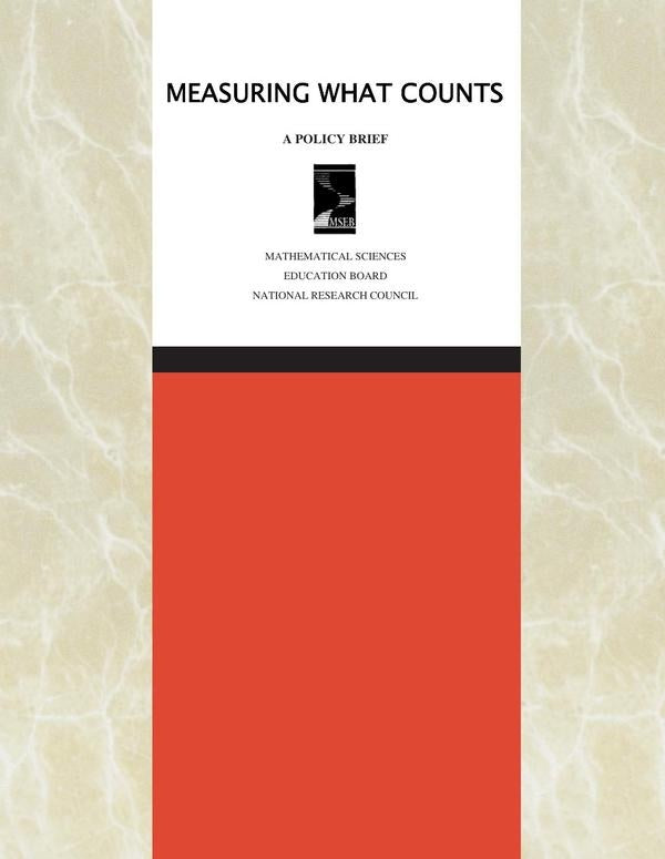 Measuring What Counts | AA. VV.