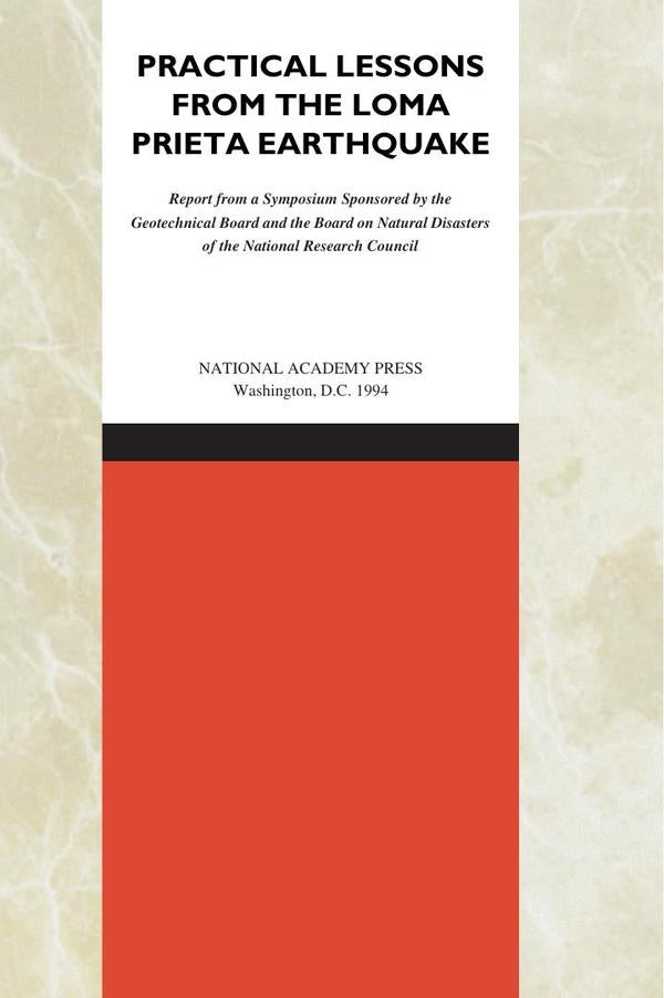 Practical Lessons from the Loma Prieta Earthquake | AA. VV.