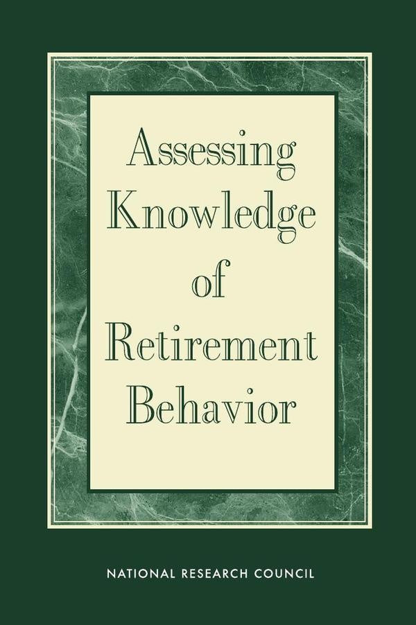 Assessing Knowledge of Retirement Behavior | AA. VV.