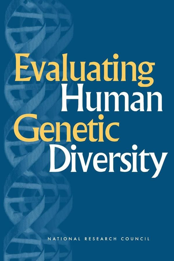 Evaluating Human Genetic Diversity | AA. VV.