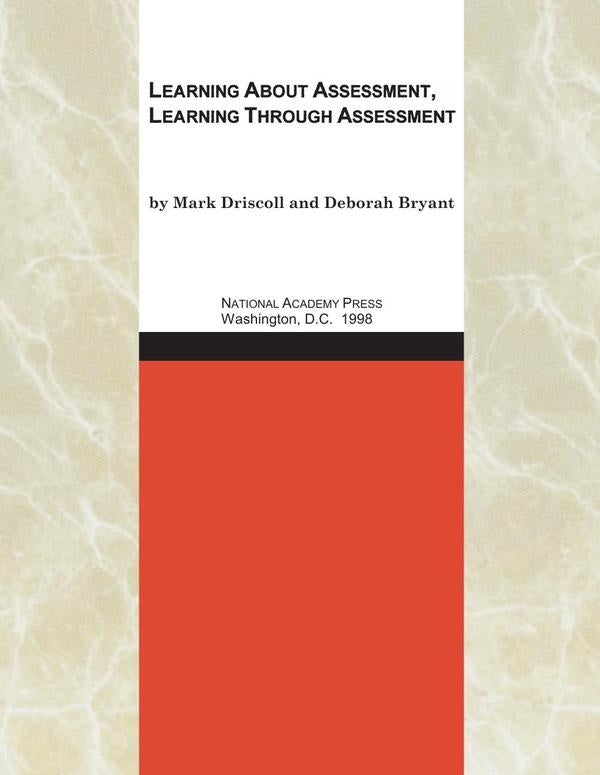 Learning About Assessment, Learning Through Assessment | AA. VV.