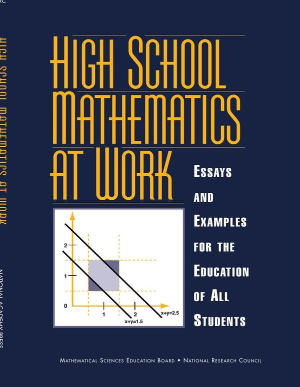 High School Mathematics at Work | AA. VV.
