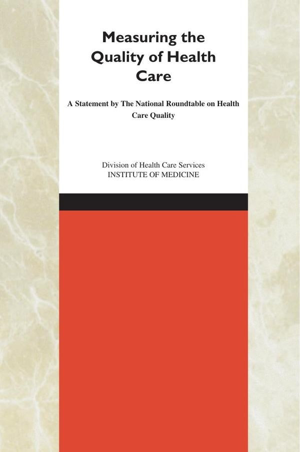 Measuring the Quality of Health Care | AA. VV.