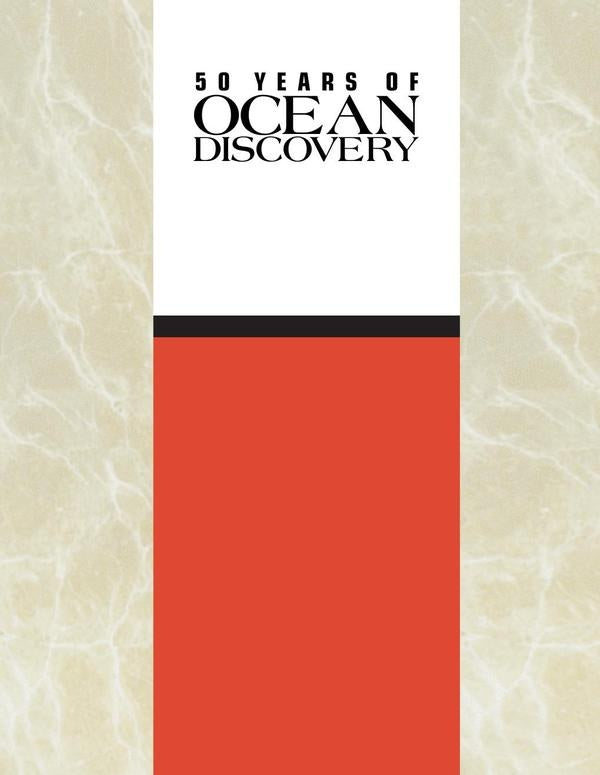 50 Years of Ocean Discovery | AA. VV.