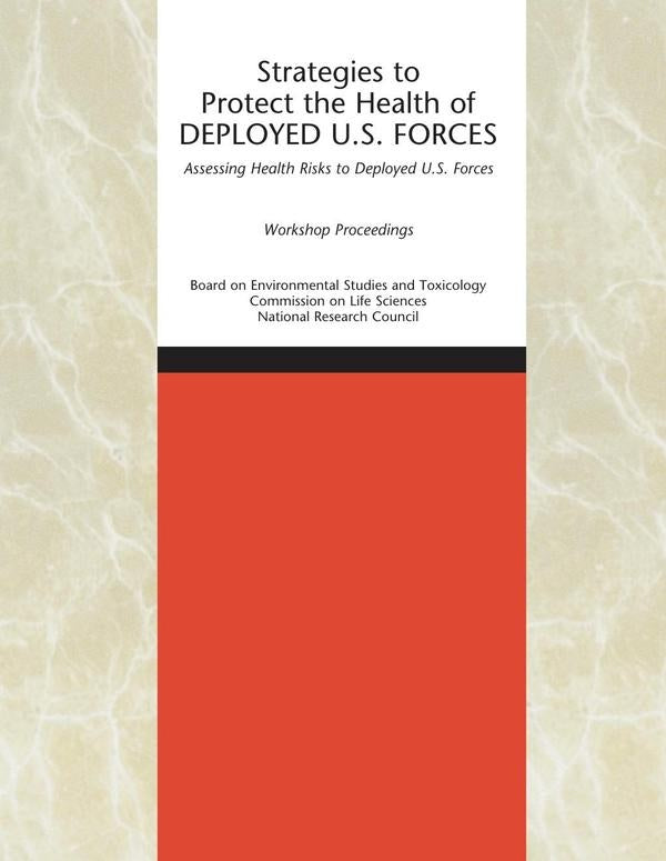 Strategies to Protect the Health of Deployed U.S. Forces | AA. VV.
