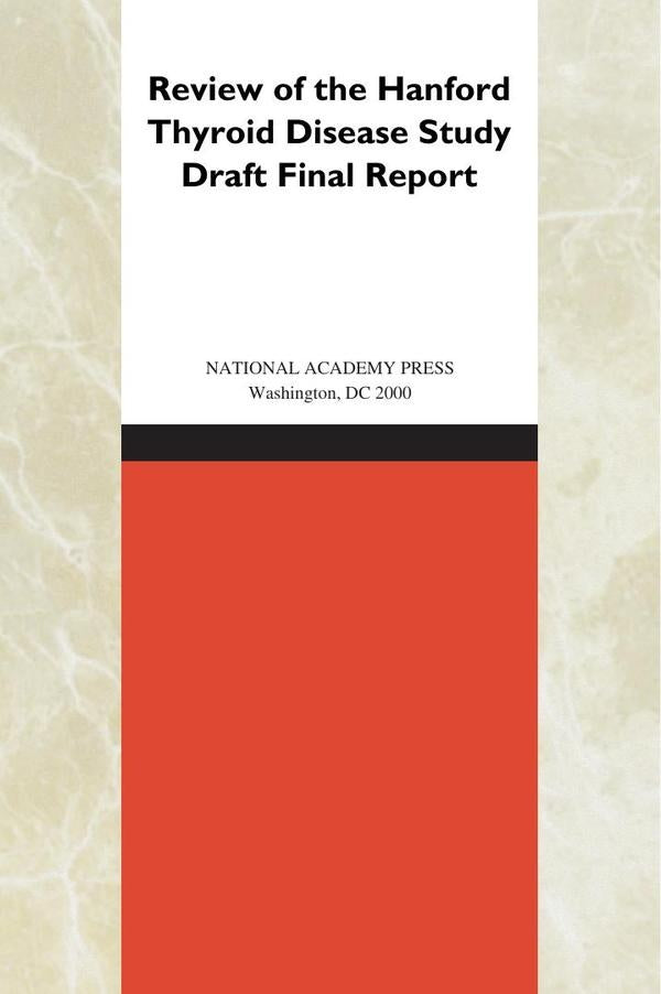 Review of the Hanford Thyroid Disease Study Draft Final Report | AA. VV.