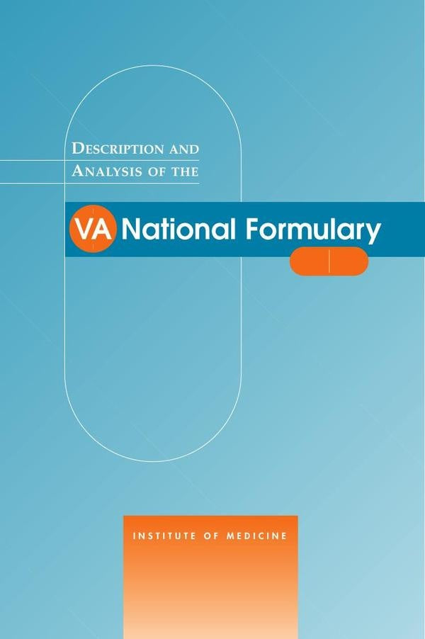 Description and Analysis of the VA National Formulary | AA. VV.