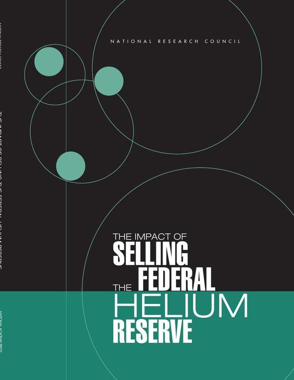 The Impact of Selling the Federal Helium Reserve | AA. VV.