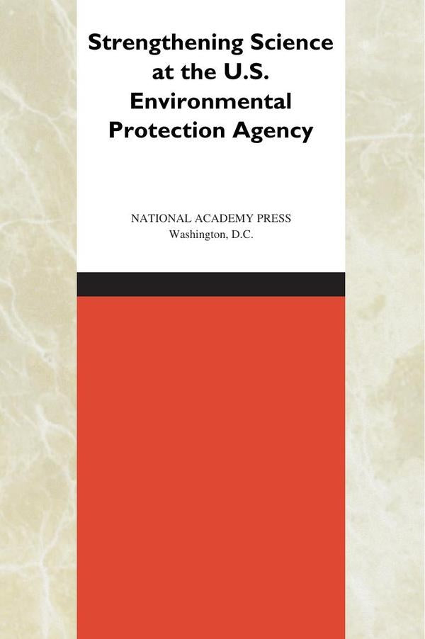 Strengthening Science at the U.S. Environmental Protection Agency | AA. VV.