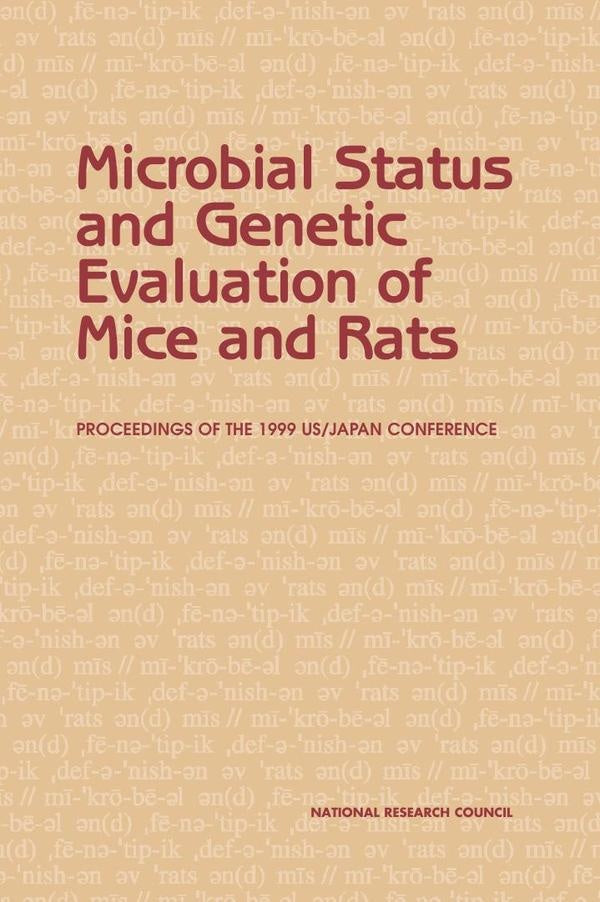 Microbial Status and Genetic Evaluation of Mice and Rats | AA. VV.