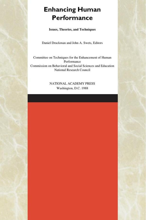 Enhancing Human Performance | AA. VV.