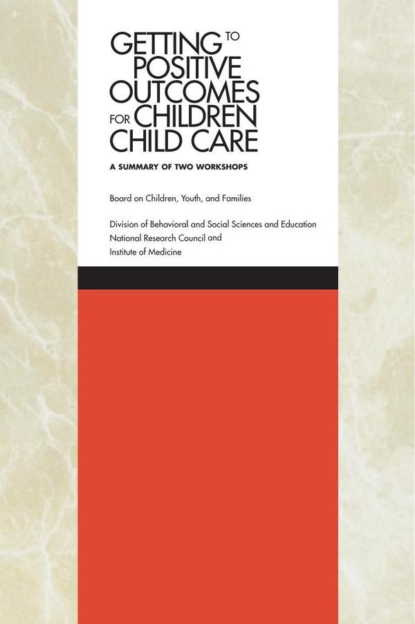 Getting to Positive Outcomes for Children in Child Care | AA. VV.