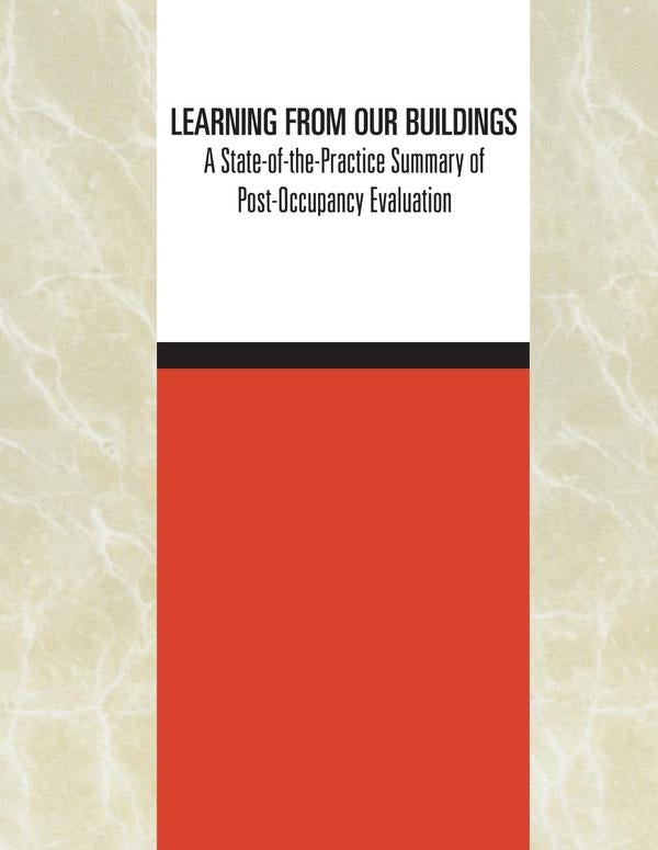 Learning from Our Buildings | AA. VV.