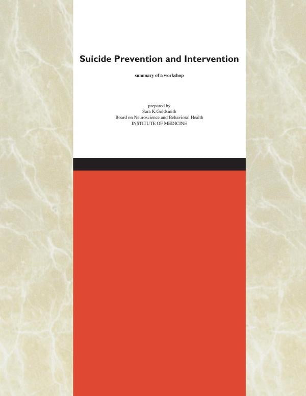 Suicide Prevention and Intervention | AA. VV.