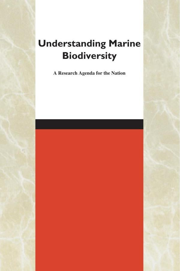 Understanding Marine Biodiversity | AA. VV.