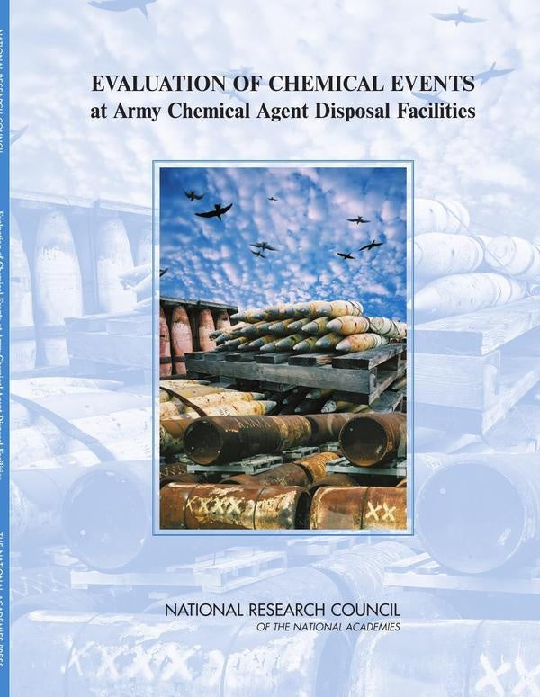 Evaluation of Chemical Events at Army Chemical Agent Disposal Facilities | AA. VV.