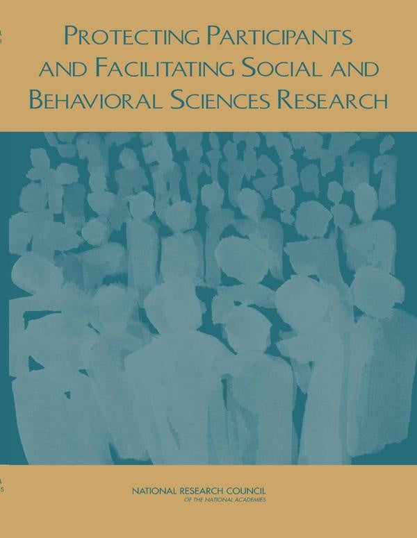Protecting Participants and Facilitating Social and Behavioral Sciences Research | AA. VV.