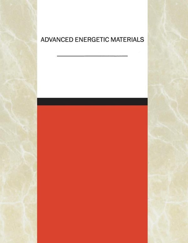 Advanced Energetic Materials | AA. VV.