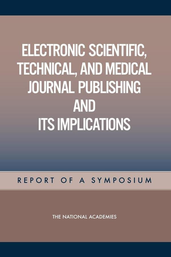 Electronic Scientific, Technical, and Medical Journal Publishing and Its Implications | AA. VV.