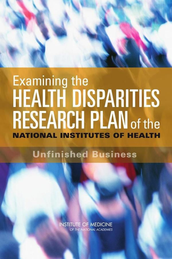 Examining the Health Disparities Research Plan of the National Institutes of Health | AA. VV.