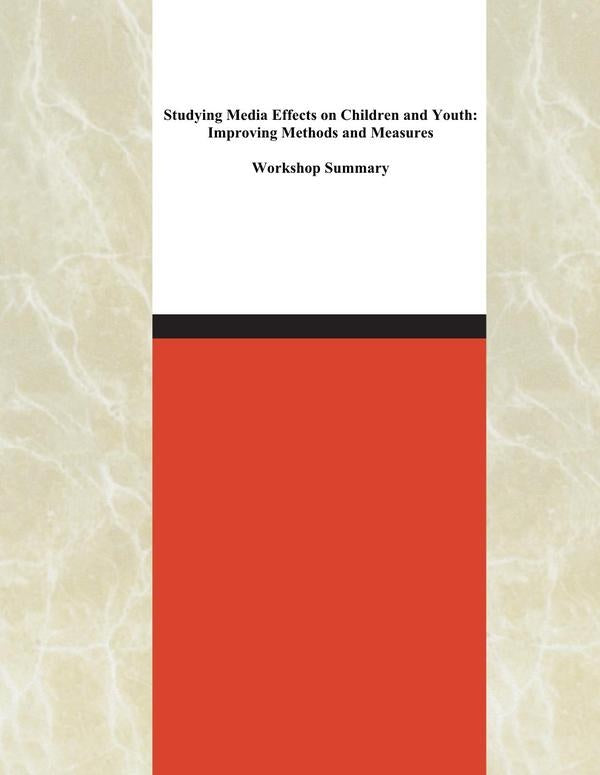 Studying Media Effects on Children and Youth | AA. VV.
