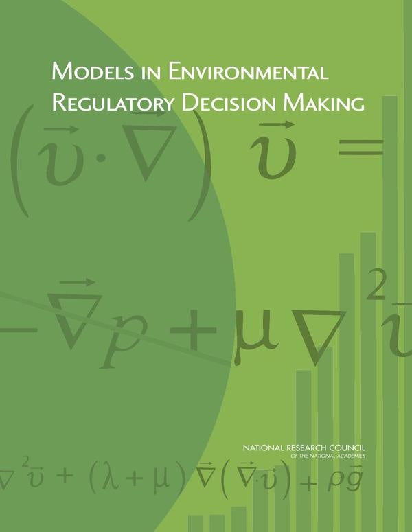 Models in Environmental Regulatory Decision Making | AA. VV.