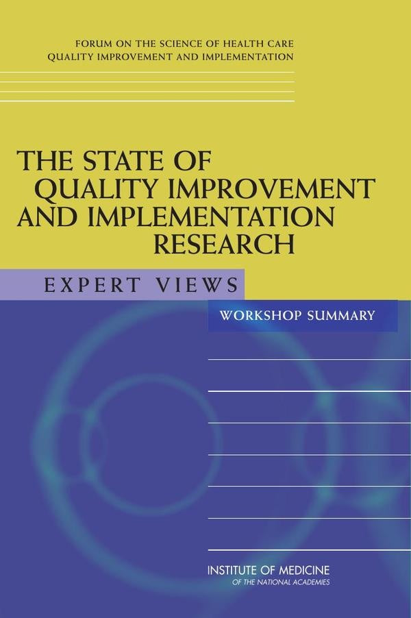 The State of Quality Improvement and Implementation Research | AA. VV.