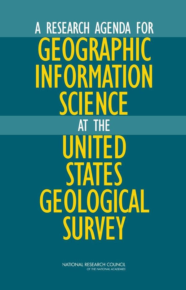 A Research Agenda for Geographic Information Science at the United States Geological Survey | AA. VV.