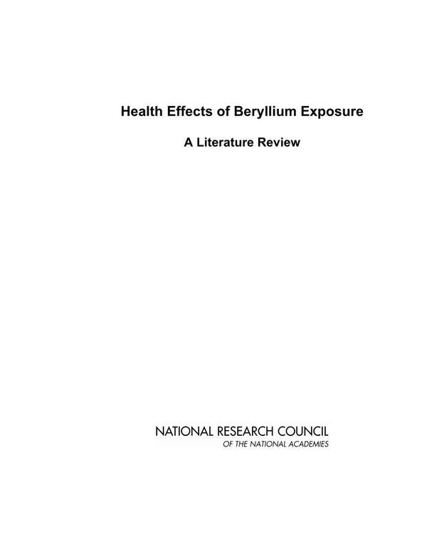 Health Effects of Beryllium Exposure | AA. VV.