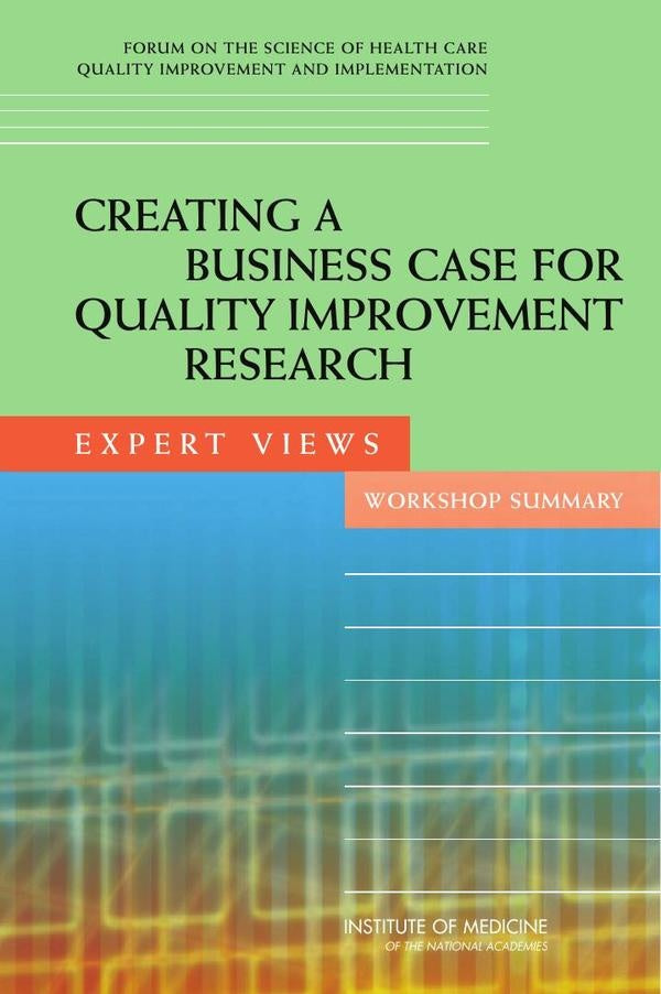 Creating a Business Case for Quality Improvement Research | AA. VV.