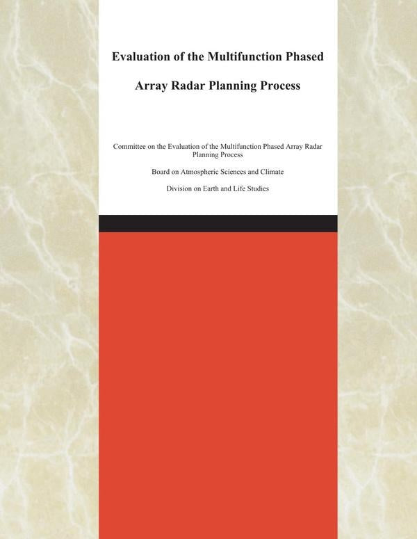 Evaluation of the Multifunction Phased Array Radar Planning Process | AA. VV.