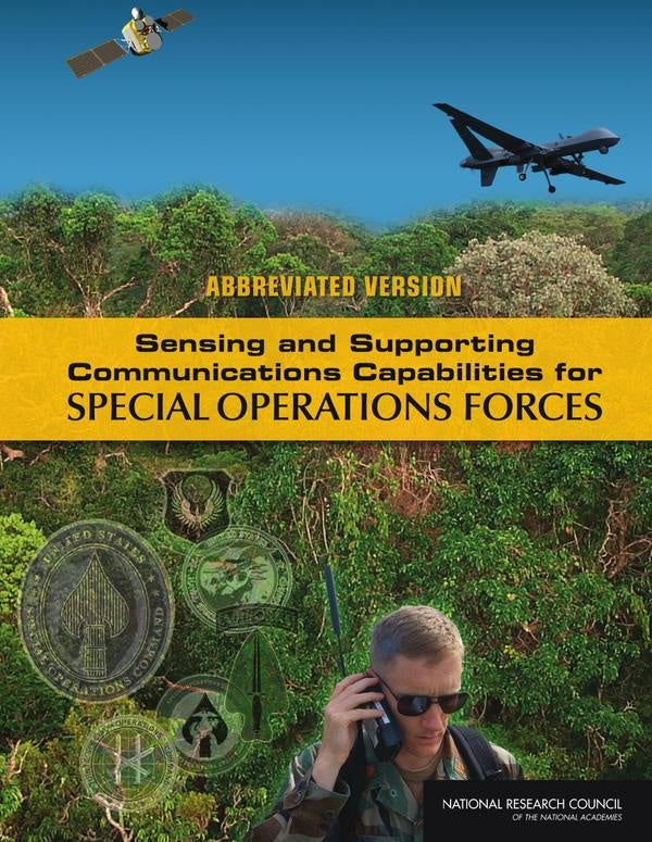 Sensing and Supporting Communications Capabilities for Special Operations Forces | AA. VV.