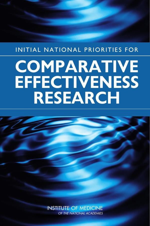 Initial National Priorities for Comparative Effectiveness Research | AA. VV.