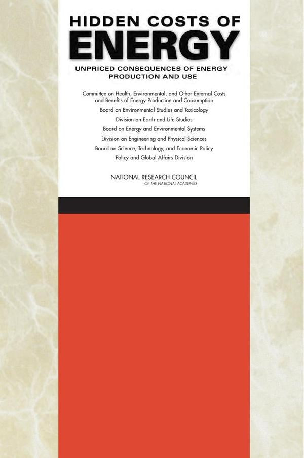 Hidden Costs of Energy | AA. VV.