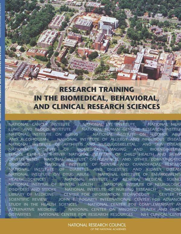 Research Training in the Biomedical, Behavioral, and Clinical Research Sciences | AA. VV.