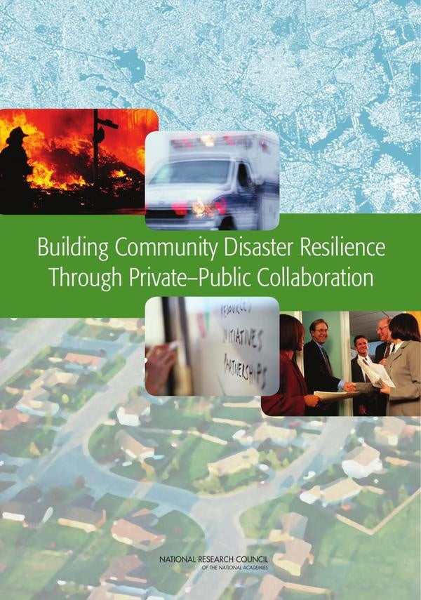 Building Community Disaster Resilience Through Private-Public Collaboration | AA. VV.