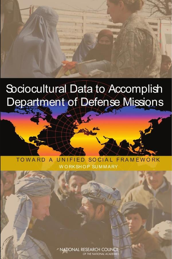 Sociocultural Data to Accomplish Department of Defense Missions | AA. VV.