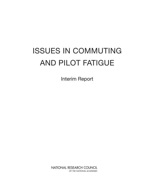 Issues in Commuting and Pilot Fatigue | AA. VV.