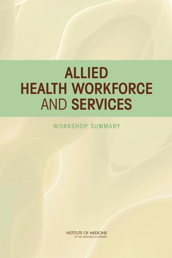 Allied Health Workforce and Services | AA. VV.