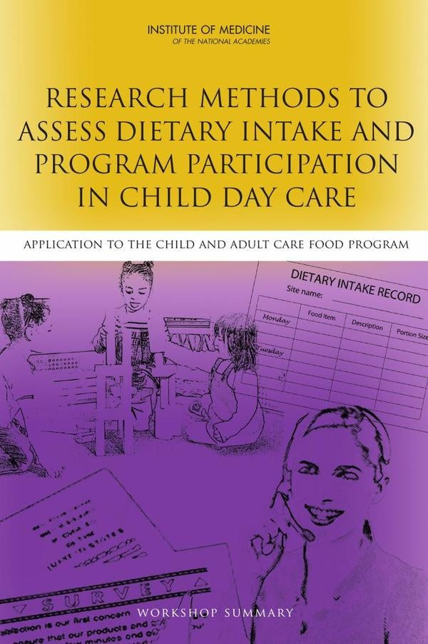 Research Methods to Assess Dietary Intake and Program Participation in Child Day Care | AA. VV.