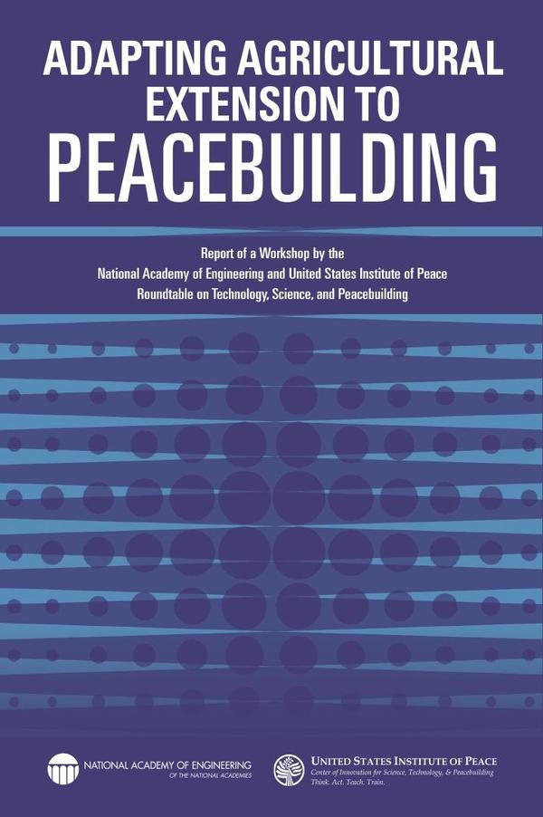 Adapting Agricultural Extension to Peacebuilding | AA. VV.