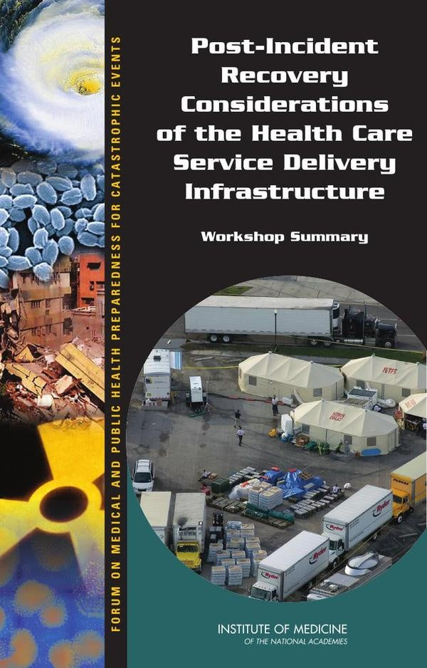 Post-Incident Recovery Considerations of the Health Care Service Delivery Infrastructure | AA. VV.