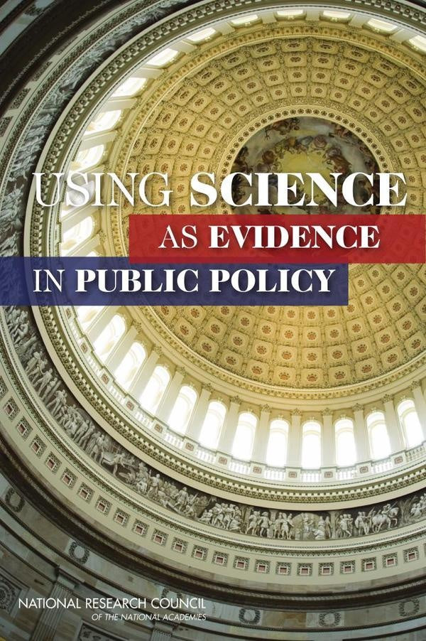 Using Science as Evidence in Public Policy | AA. VV.