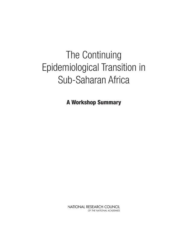 The Continuing Epidemiological Transition in Sub-Saharan Africa | AA. VV.
