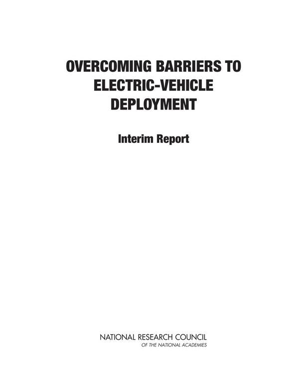 Overcoming Barriers to Electric-Vehicle Deployment | AA. VV.