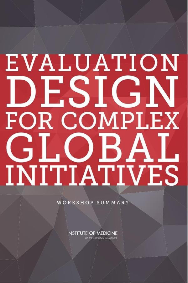 Evaluation Design for Complex Global Initiatives | AA. VV.