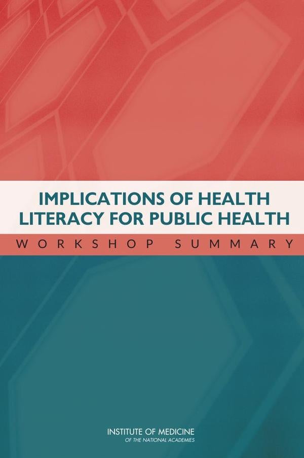 Implications of Health Literacy for Public Health | AA. VV.