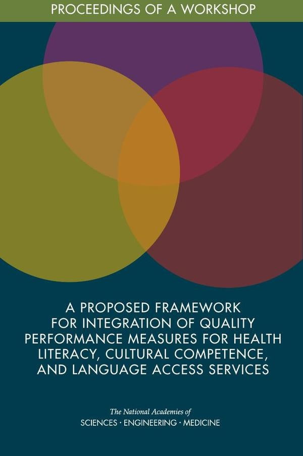A Proposed Framework for Integration of Quality Performance Measures for Health Literacy, Cultural C | AA. VV.